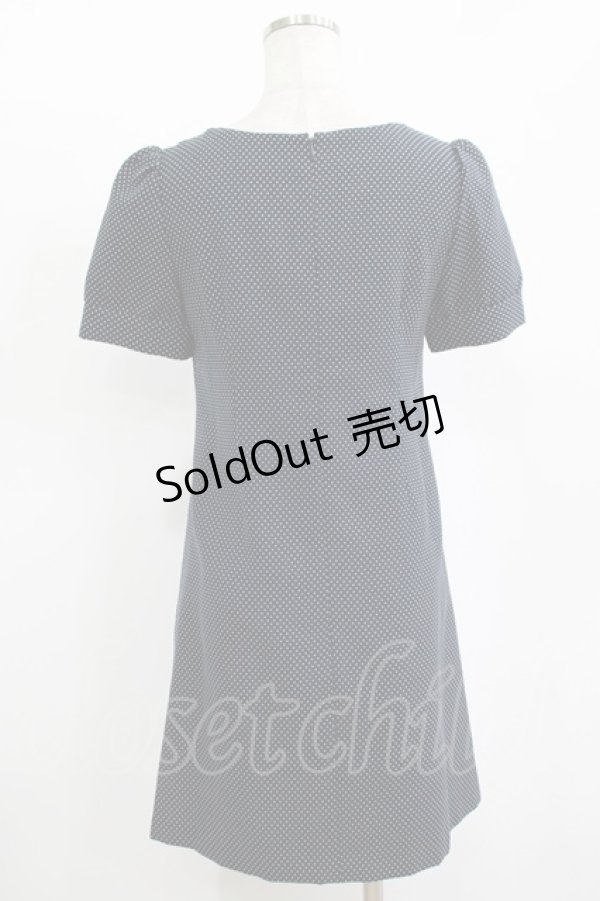 画像3: MILK / Maryドレス  ドットネイビー H-25-11-12-025-ML-OP-KB-ZH (3)