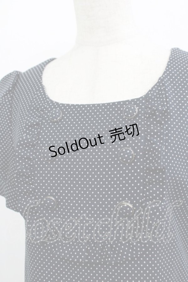 画像4: MILK / Maryドレス  ドットネイビー H-25-11-12-025-ML-OP-KB-ZH (4)