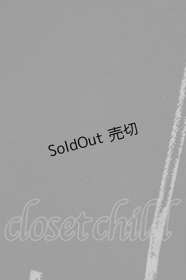 画像3: SEX POT ReVeNGe / チェーンフードプリントロングパーカー  ブラック H-25-11-13-043-SP-TO-KB-ZH (3)