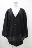 画像1: Deorart / Vネックカーディガン M ブラック H-25-11-13-044-PU-TO-KB-ZH (1)