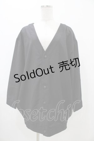 画像: Deorart / Vネックカーディガン M ブラック H-25-11-13-044-PU-TO-KB-ZH