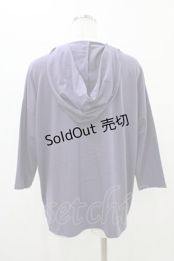 画像2: Deorart / プリントプルパーカー  パープル H-25-11-13-048-PU-TO-KB-ZH (2)