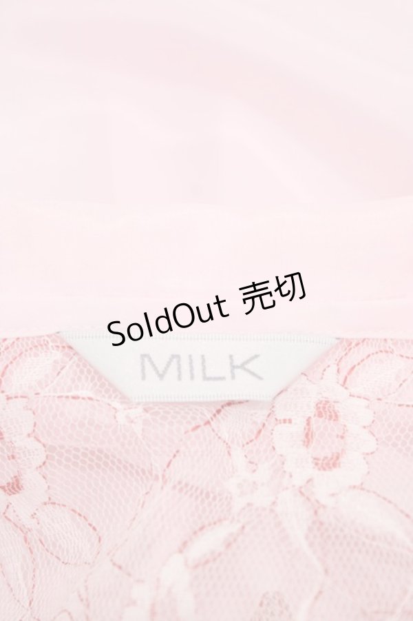 画像3: 【SALE】MILK / チェリーウェブブラウス  ピンク H-25-11-13-053-ML-BL-KB-ZT470 (3)