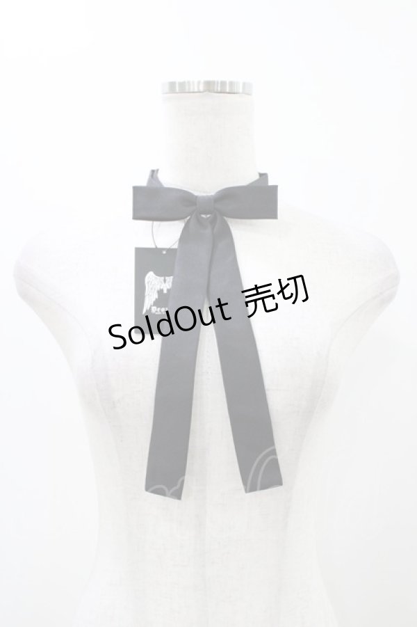 画像1: Deorart / ワンタッチリボンタイ  ブラック H-25-11-13-006-PU-ZA-KB-ZH (1)