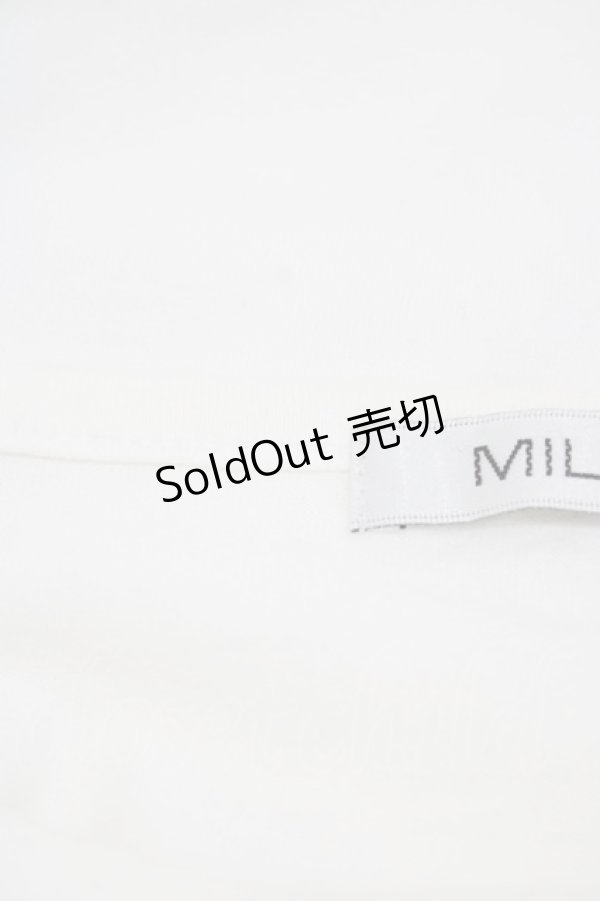 画像3: MILK / プリンセスカットソー  ホワイト×ピンク H-25-11-13-055-ML-TO-KB-ZH (3)