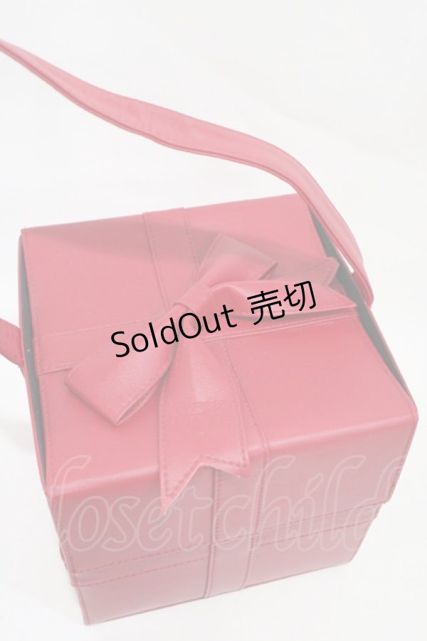 画像2: MILK / プレゼントバッグ  レッド H-25-11-13-007-ML-BG-KB-ZH (2)