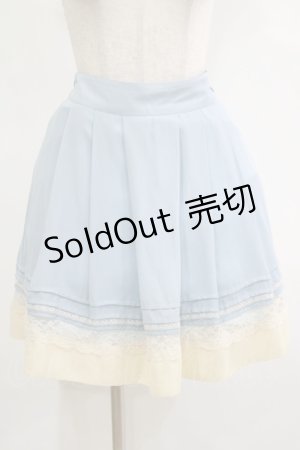 画像: LODISPOTTO / 裾切替スカート M サックス H-25-11-13-1026-LO-SK-NS-ZH