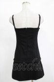 画像3: Melt the lady / skinny belt slit dress Free ブラック H-25-11-13-1028-PU-OP-NS-ZH (3)