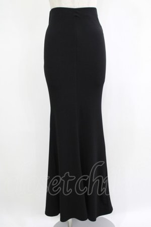 画像: Melt the lady / カットオフスカート Free ブラック H-25-11-13-1033-PU-SK-NS-ZH