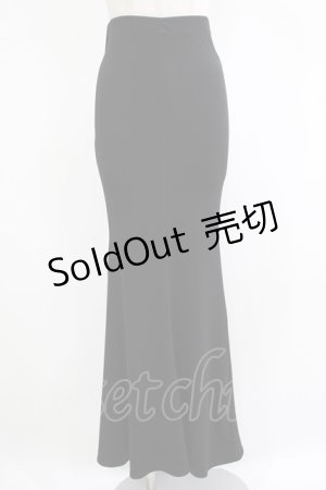 画像: Melt the lady / カットオフスカート Free ブラック H-25-11-13-1033-PU-SK-NS-ZH