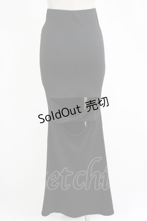 画像3: Melt the lady / カットオフスカート Free ブラック H-25-11-13-1033-PU-SK-NS-ZH (3)