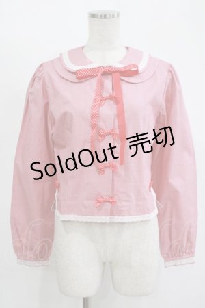 画像: Heart E / うさみみブラウス Free レッド H-25-11-13-1039-LO-BL-NS-ZH