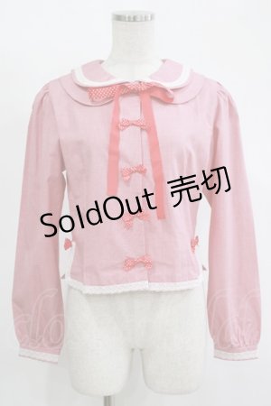 画像: Heart E / うさみみブラウス Free レッド H-25-11-13-1040-LO-BL-NS-ZH