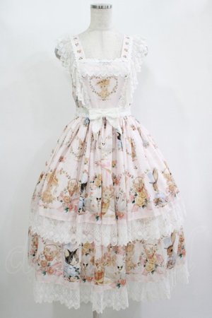 画像: Royal Princess Alice / Rose Gardenジャンパースカート/tonoコラボ Free ピンク H-25-11-13-1004-LO-OP-NS-ZH