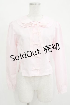 画像: Heart E / うさみみブラウス Free ピンク H-25-11-13-1041-LO-BL-NS-ZH