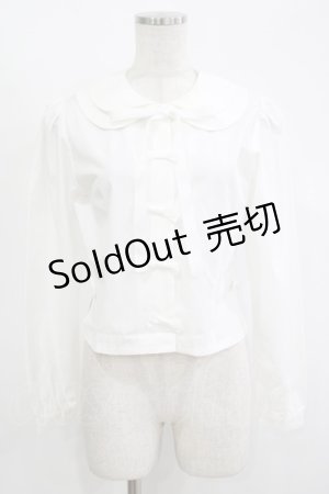 画像: Heart E / うさみみブラウス Free オフ H-25-11-13-1043-LO-BL-NS-ZH