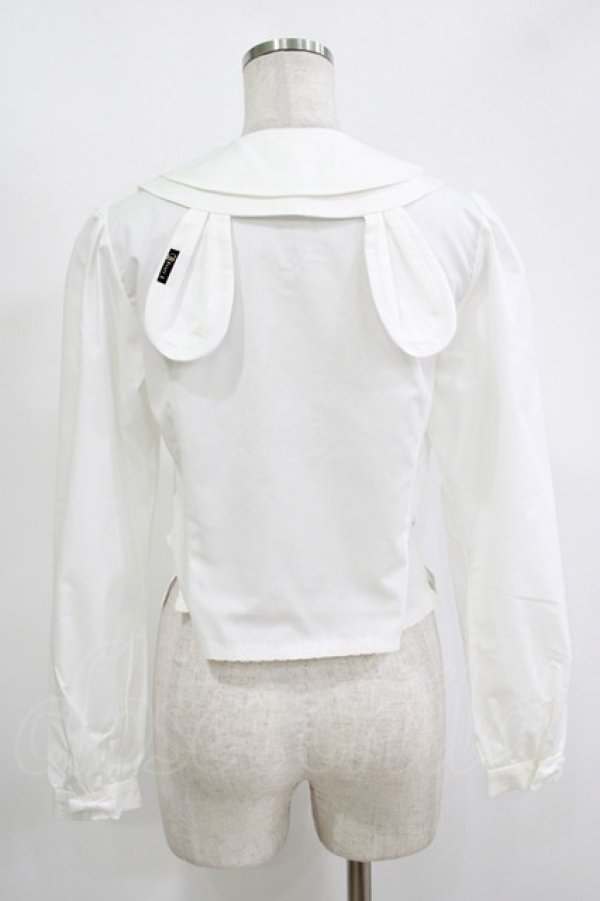 画像3: Heart E / うさみみブラウス Free オフ H-25-11-13-1044-LO-BL-NS-ZH (3)