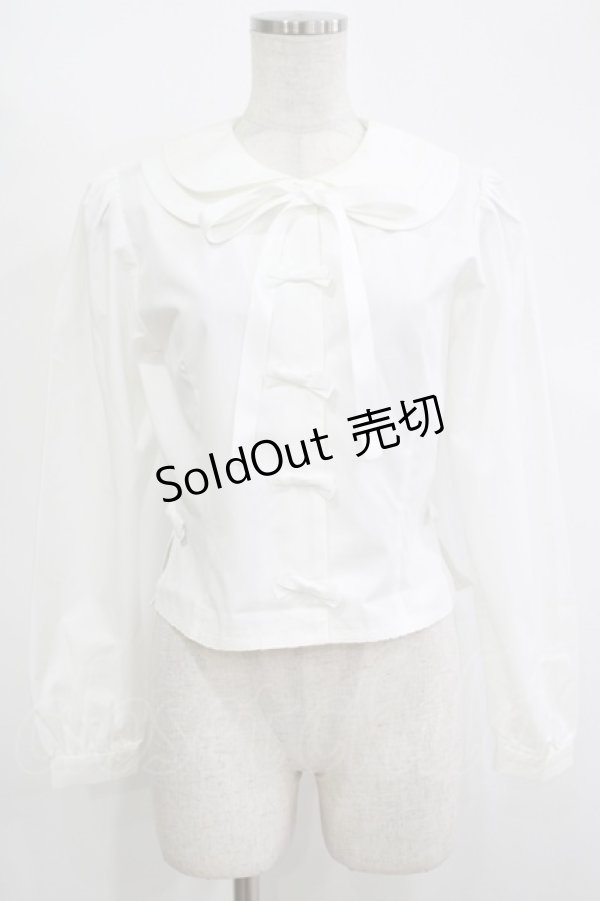 画像1: Heart E / うさみみブラウス Free オフ H-25-11-13-1046-LO-BL-NS-ZH (1)