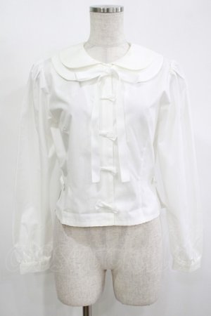 画像: Heart E / うさみみブラウス Free オフ H-25-11-13-1047-LO-BL-NS-ZH