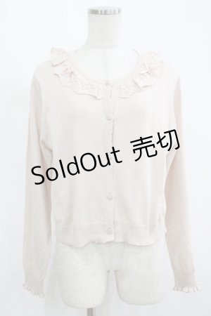 画像: m petit by misako / TT*AOKフリルニットCD LL ピンク H-25-11-13-1056-LO-TO-NS-ZH