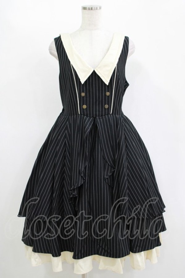 画像1: Hoshibako Works / マイディア 〜My Dear〜 ジャンパースカート L ブラック H-25-11-13-1006-LO-OP-NS-ZH (1)