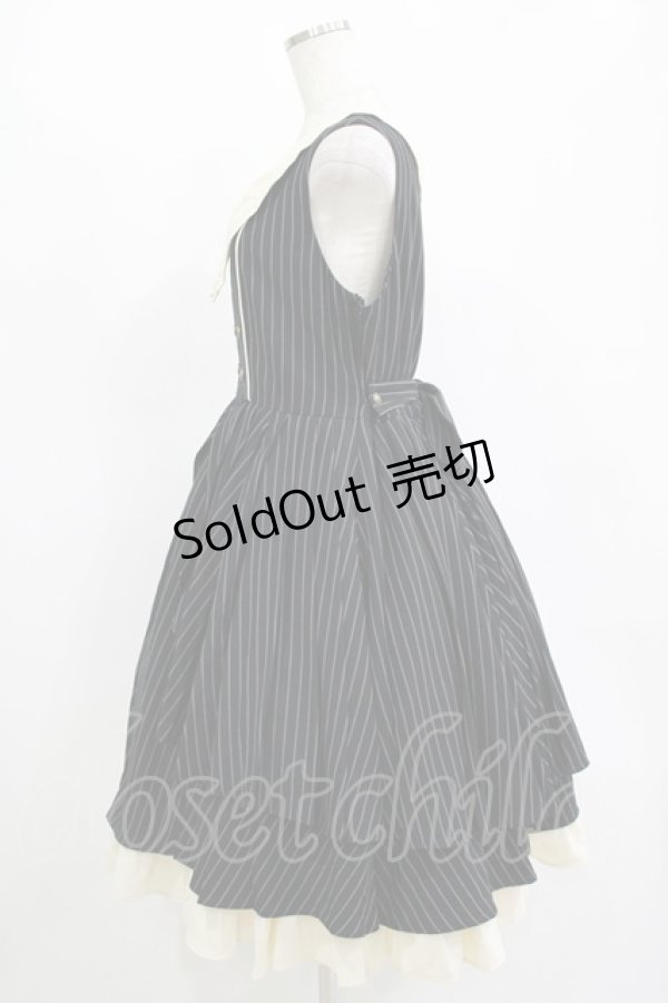 画像2: Hoshibako Works / マイディア 〜My Dear〜 ジャンパースカート L ブラック H-25-11-13-1006-LO-OP-NS-ZH (2)