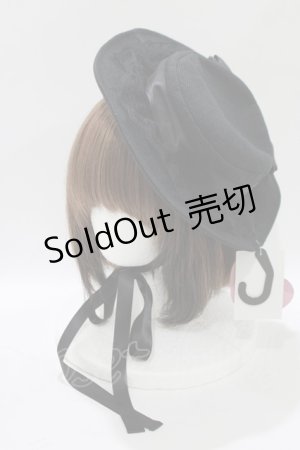 画像: m petit by misako / AMキャノティエ  ブラック H-25-11-13-1078-LO-AC-NS-ZH