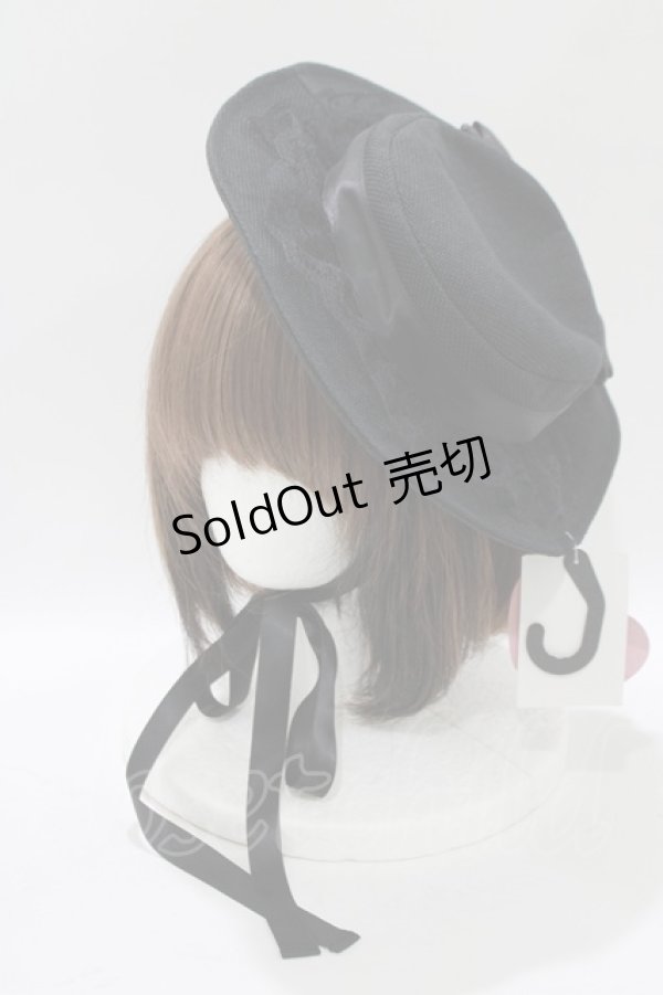 画像1: m petit by misako / AMキャノティエ  ブラック H-25-11-13-1078-LO-AC-NS-ZH (1)