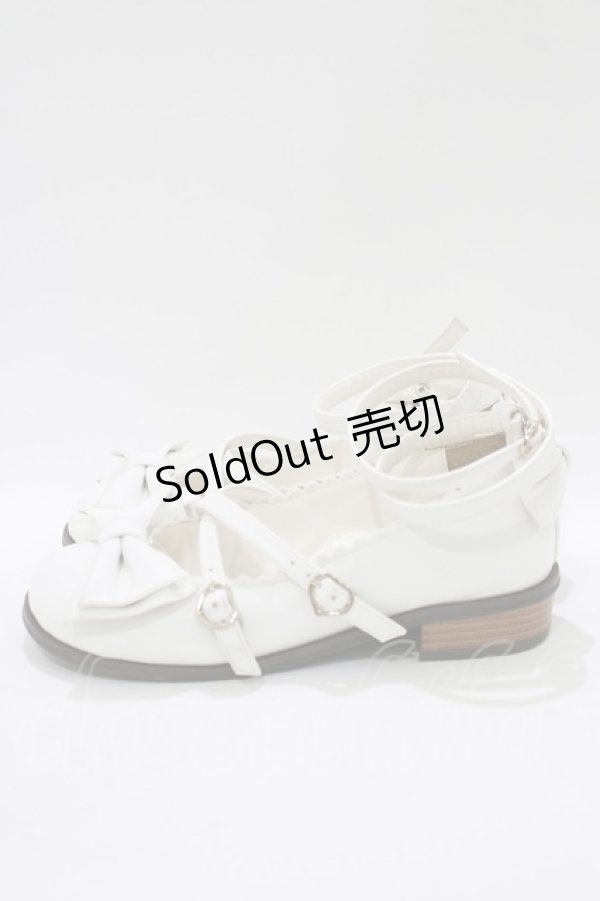 画像2: Angelic Pretty / Tea Party Shoes S/約22.5cm ホワイト H-25-11-13-1079-AP-SH-NS-ZH (2)