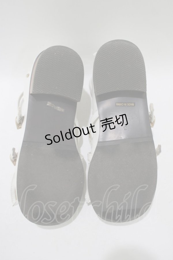 画像4: Angelic Pretty / Tea Party Shoes S/約22.5cm ホワイト H-25-11-13-1079-AP-SH-NS-ZH (4)