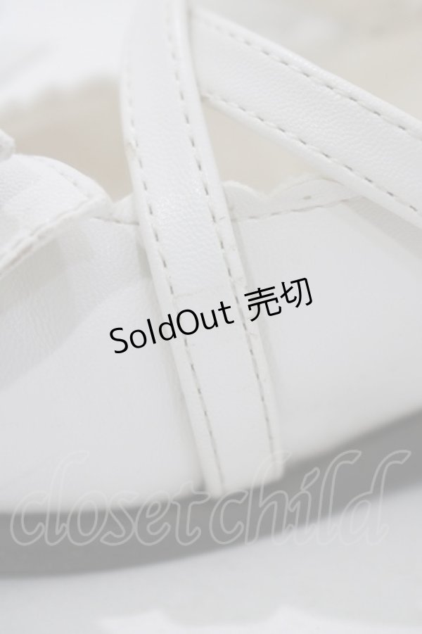 画像6: Angelic Pretty / Tea Party Shoes S/約22.5cm ホワイト H-25-11-13-1079-AP-SH-NS-ZH (6)