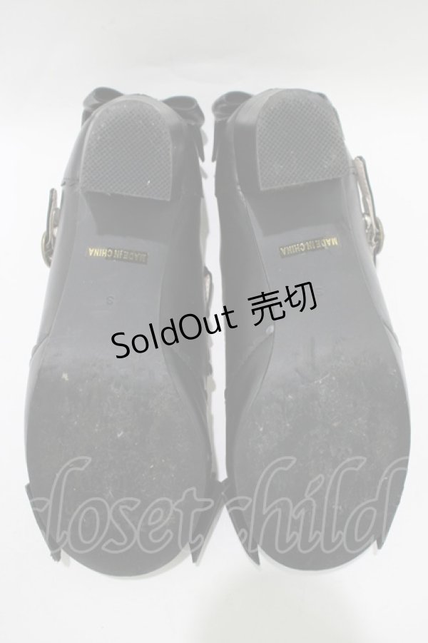 画像4: BABY,THE STARS SHINE BRIGHT / アンティークリボンシューズ S/約22.0〜22.5cm ブラック H-25-11-13-1080-BA-SH-NS-ZH (4)