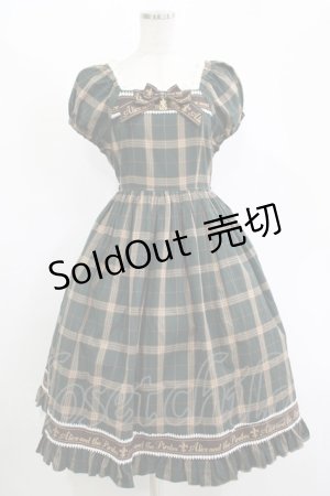 画像: ALICE and the PIRATES / Antique Royal Tartanワンピース Free グリーン H-25-11-13-1008-PA-OP-NS-ZH