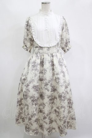 画像: m petit by misako / AM*トワルドジュイワンピース L オフ H-25-11-13-1011-LO-OP-NS-ZH