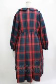 画像3: FLC / MINA*タータンチェックワンピース 4L グリーン H-25-11-13-1013-LO-OP-NS-ZH (3)