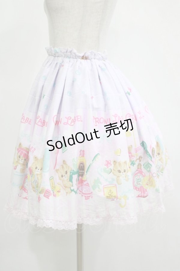 画像2: metamorphose / バブルバスタイムミニスカート Free ラベンダー H-25-11-13-1017-ME-SK-NS-ZH (2)