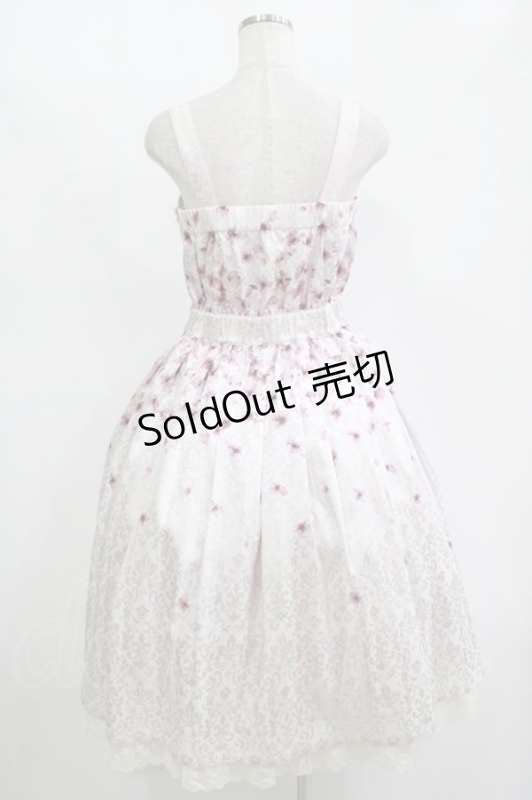 画像3: axes femme Kawaii / 桜柄ジャンパースカート M ピンク H-25-11-13-1002-AX-OP-NS-ZH (3)