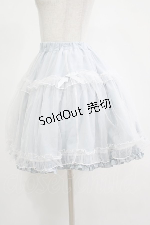 画像2: Amavel / ボリュームスカート Free サックス H-25-11-13-1021-CA-SK-NS-ZH (2)