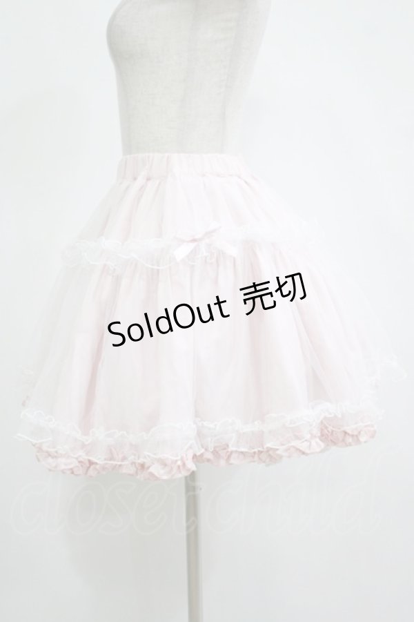 画像2: Amavel / ボリュームスカート Free ピンク H-25-11-13-1022-CA-SK-NS-ZH (2)