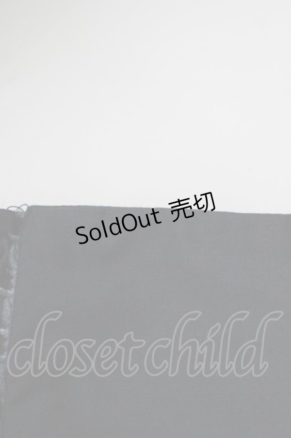 画像4: Blue rouge / レースアップスカート Free ブラック H-25-11-13-1023-CA-OP-NS-ZH (4)