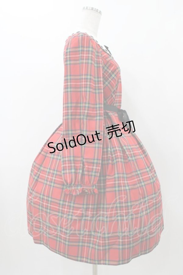 画像3: Emily Temple cute / パリジェンヌタータンワンピース  レッド H-25-11-13-015-ET-OP-KB-ZH (3)