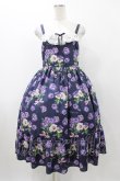 画像1: Emily Temple cute / Pansy ribbonキャミワンピース M ネイビー H-25-11-13-016-ET-OP-KB-ZH (1)