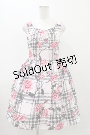 画像: MILK / ラヴィアンローズドレス  ベビーピンクベース H-25-11-13-025-ML-OP-KB-ZH