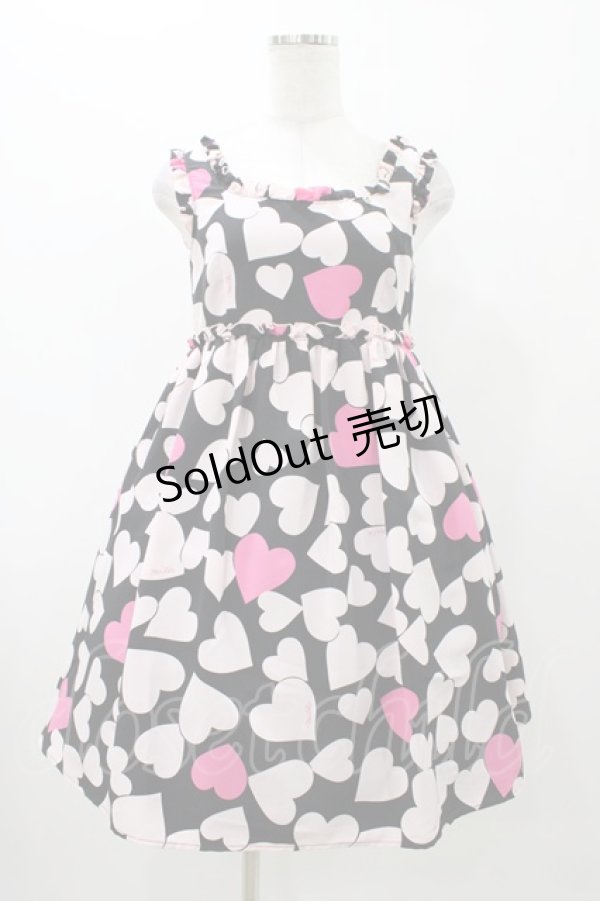 画像1: MILK / ロックンハートベビードール  ブラック H-25-11-13-026-ML-OP-KB-ZH (1)