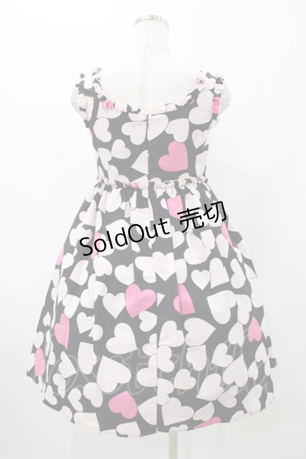 画像2: MILK / ロックンハートベビードール  ブラック H-25-11-13-026-ML-OP-KB-ZH (2)