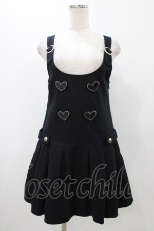 画像: MILK / ハートボタンジャンスカ  ブラック H-25-11-13-027-ML-OP-KB-ZH