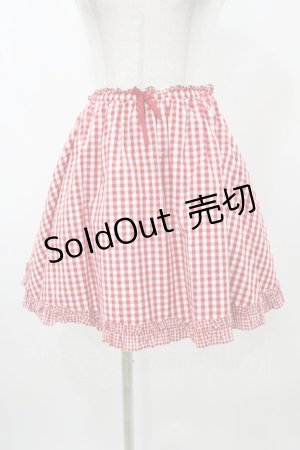 画像: MILK / プリティーナスカート  レッド H-25-11-13-032-ML-SK-KB-ZH