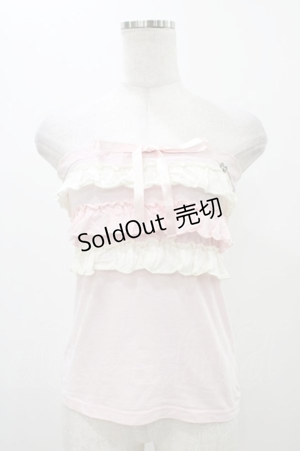 画像1: MILK / バニーチューブTops  ピンク H-25-11-13-035-ML-TO-KB-ZH (1)
