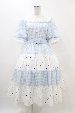 画像: Lolime by mellfy memory / Fancy Sailorワンピース M サックス H-25-11-14-032-0-OP-NS-ZH