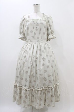 画像: m petit by misako / AOKハナガラスクエアワンピース LL 生成り H-25-11-14-033-LO-OP-NS-ZH